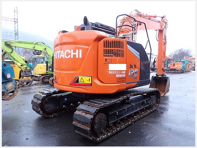 HITACHI ZX135USK-7 (Excavators) at Okayama, Japan | Buy used