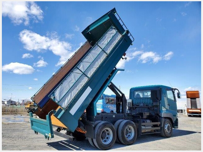MITSUBISHI FUSO QKG-FV60VX (Dump trucks) at Tochigi, Japan