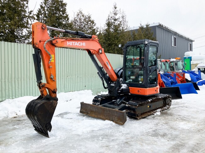 日立建機 ZX40U-5B | 北海道のミニ油圧ショベル(ミニユンボ 