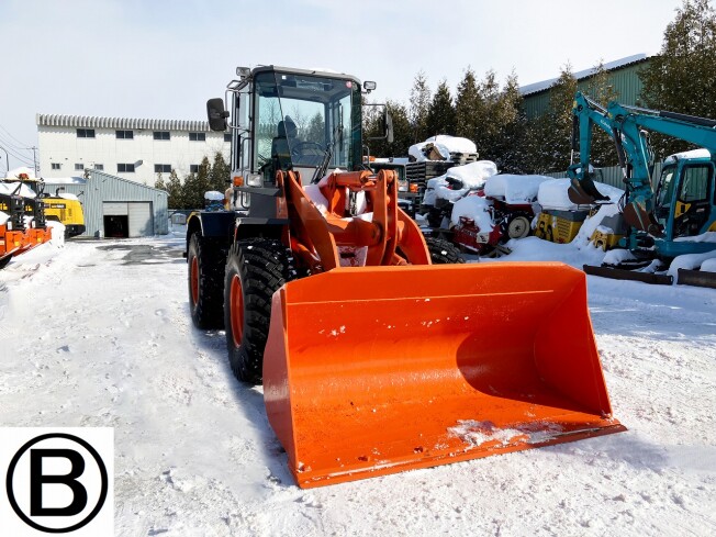 クリアランス 0.8立米クラスタイヤショベル ホイールローダー 平成15年 除雪に