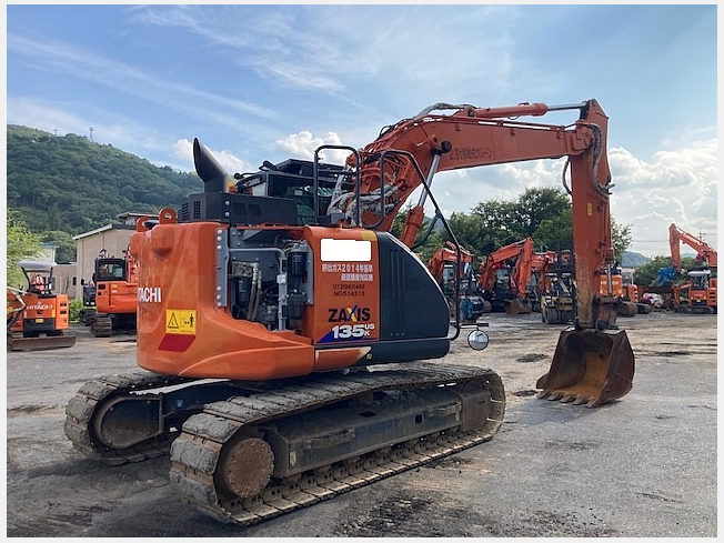 日立建機 ZX135USK-6 | 岡山県の油圧ショベル(ユンボ) | BIGLEMON