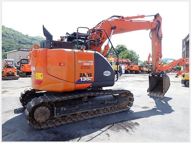 日立建機 ZX135USK-6 | 岡山県の油圧ショベル(ユンボ