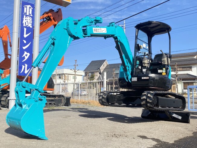 コベルコ建機 SK38UR | 茨城県のミニ油圧ショベル(ミニユンボ ...