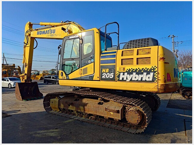 KOMATSU HB205-2 (Excavators) at Chiba, Japan | Buy used Japanese 