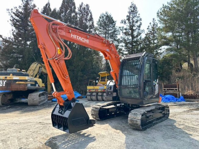 HITACHI ZX75USK-5B (Excavators) at Hiroshima, Japan | Buy used 