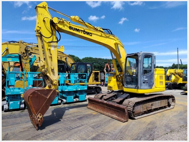 SUMITOMO SH125X-3B (Excavators) at Osaka, Japan | Buy used Japanese  construction equipment, heavy equipment, trucks and farm  machineries:BIGLEMON | Item ID：122107