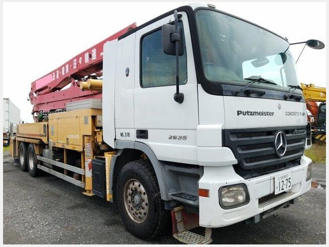 メルセデスベンツ Wdb コンクリートポンプ車 栃木県の運搬車両その他 Biglemon ビッグレモン 中古建機 中古重機 トラック 農業機械の販売 売却 商品id