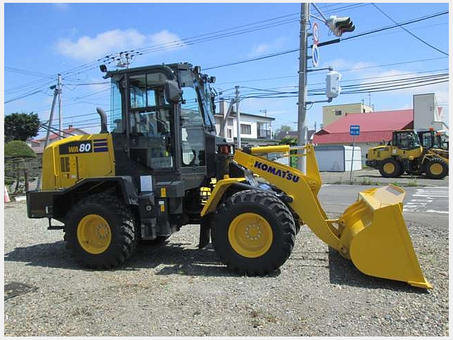 コマツ WA80-8 | 北海道のタイヤショベル(ホイールローダー) | BIGLEMON（ビッグレモン）：中古建機, 中古重機, トラック,  農業機械の販売・売却 | 商品ID：105607