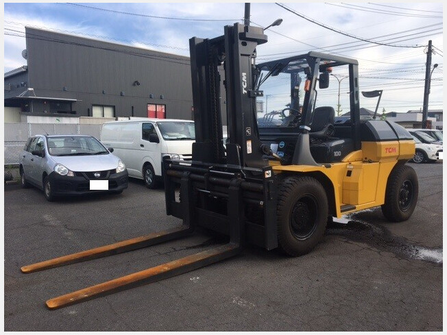 TCM FD100-4 (Forklifts) at Okayama, Japan | Buy used Japanese construction  equipment, heavy equipment, trucks and farm machineries:BIGLEMON | Item  ID：107804