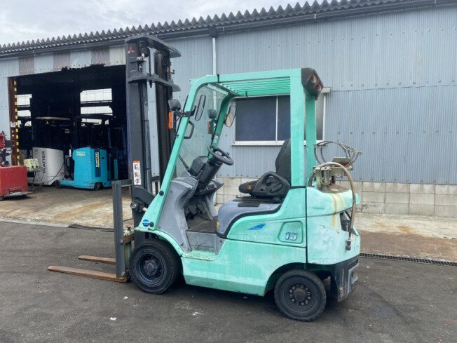 三菱 FGE15T | 兵庫県のフォークリフト | BIGLEMON（ビッグレモン）：中古建機, 中古重機, トラック, 農業機械の販売・売却 |  商品ID：110593