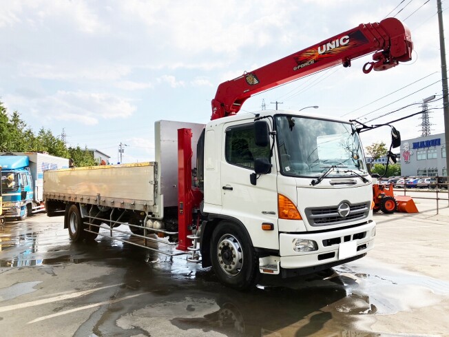 日野 LDG-FG8JUAA | 北海道のクレーン車 | BIGLEMON（ビッグレモン）：中古建機, 中古重機, トラック, 農業機械の販売・売却  | 商品ID：112676