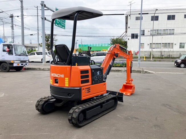 日立建機 ZX17U-5A | 北海道のミニ油圧ショベル(ミニユンボ) | BIGLEMON（ビッグレモン）：中古建機, 中古重機, トラック,  農業機械の販売・売却 | 商品ID：113004