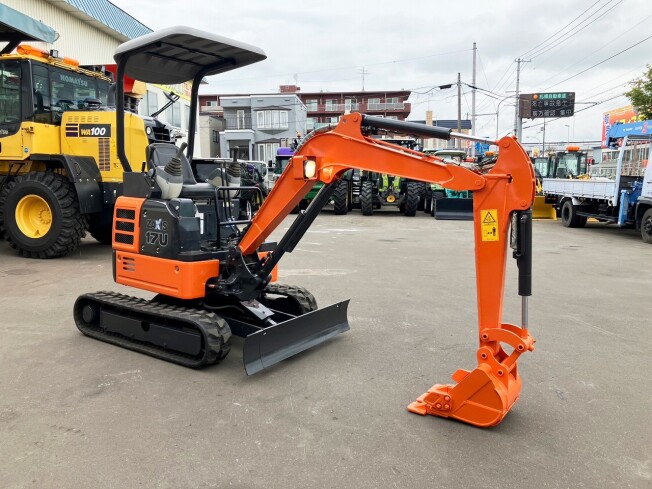 日立建機 ZX17U-5A | 北海道のミニ油圧ショベル(ミニユンボ 
