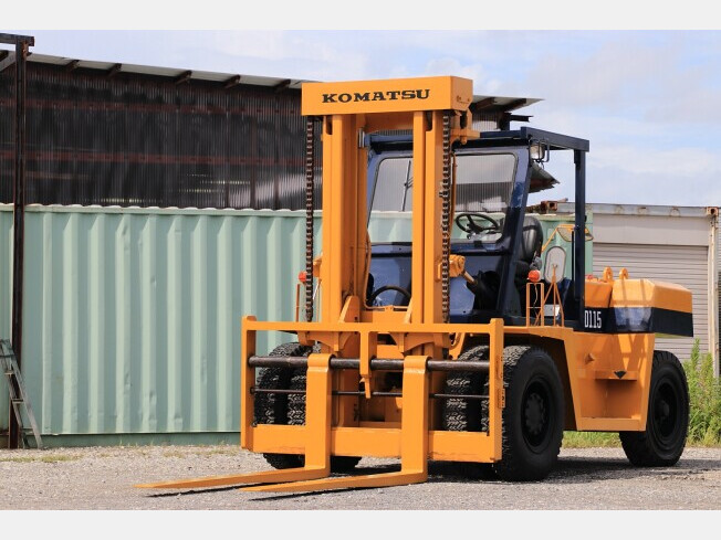 直接引取限定 静岡県浜松市から出品 コマツ フォークリフトFG15-15 