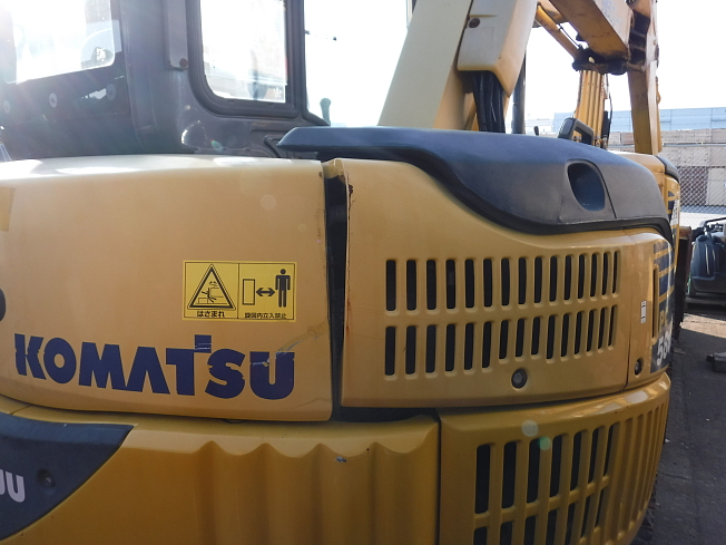 コマツ PC58UU-5 | 神奈川県のミニ油圧ショベル(ミニユンボ