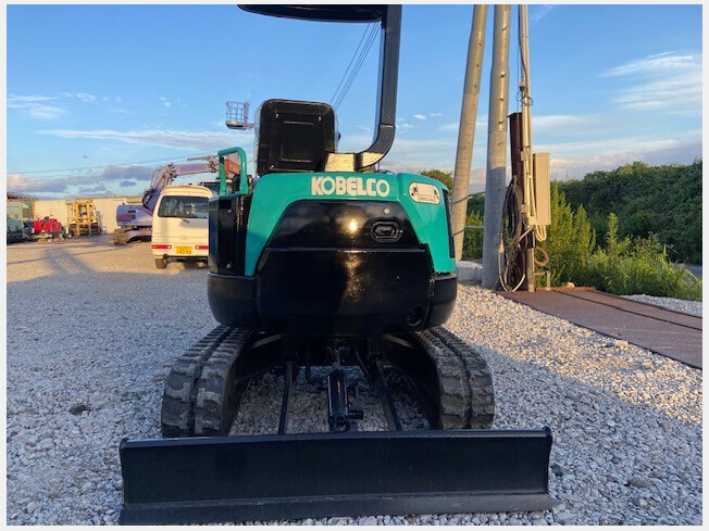 コベルコ SK15SR 1434時間 鉄キャタ ゴムパッド 倍速 1.7トン ユンボ