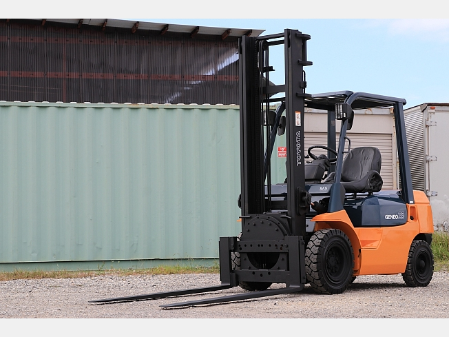 TOYOTA 7FD25 (Forklifts) at Hyogo, Japan | Buy used Japanese construction  equipment, heavy equipment, trucks and farm machineries:BIGLEMON | Item  ID：118133