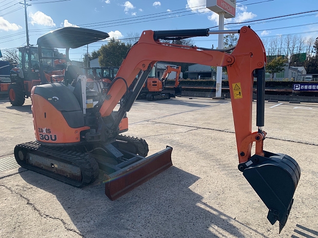 HITACHI ZX30U-5A (Mini excavators) at Fukushima, Japan | Buy used