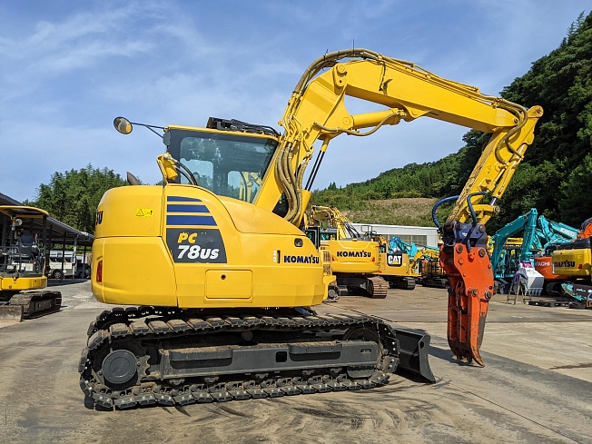 コマツ PC78US-10 | 大分県の油圧ショベル(ユンボ) | BIGLEMON（ビッグレモン）：中古建機, 中古重機, トラック,  農業機械の販売・売却 | 商品ID：118778