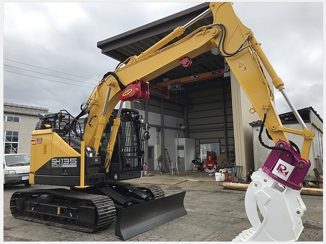 住友建機 SH135X-7 | 鳥取県の林業機械 | BIGLEMON（ビッグレモン  