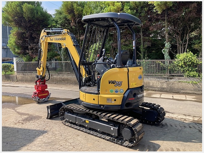 YANMAR ViO30 ブレーカー、グラップル付き