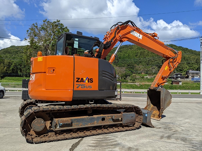 日立建機 ZX75US-5B | 大分県の油圧ショベル(ユンボ) | BIGLEMON(ビッグレモン):中古建機, 中古重機, トラック, 農業機械の販売・売却 | 商品ID:120327 日立建機 ZX75US-5B | 大分県の油圧ショベル(ユンボ) | BIGLEMON(ビッグレモン):中古建機, 中古重機, トラック, 農業機械の販売・売却 | 商品ID:120327