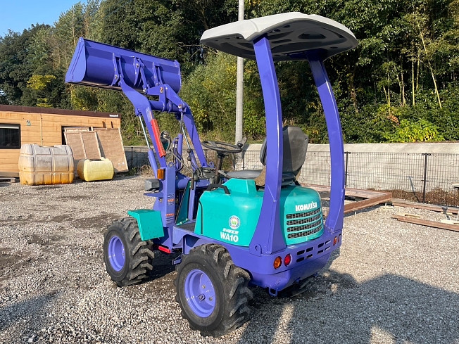 KOMATSU WA10-1 (Wheel loaders) at Kagawa, Japan | Buy used