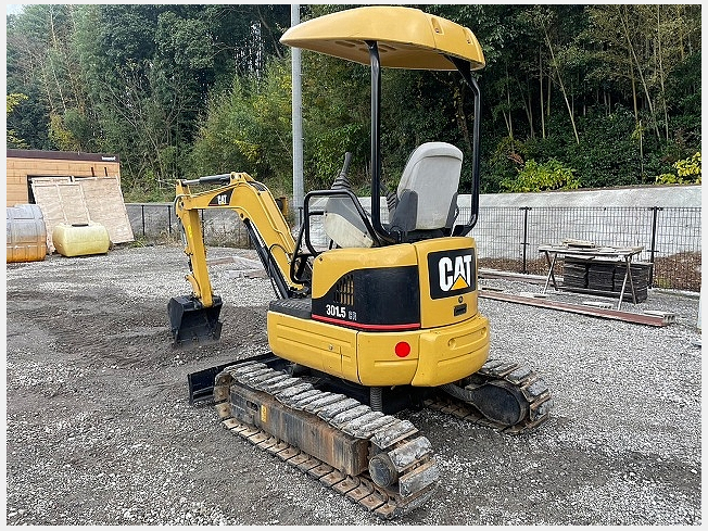 CATERPILLAR 301.5 CR (Mini excavators) at Kagawa, Japan CATERPILLAR 301.5 CR (Mini excavators) at Kagawa, Japan