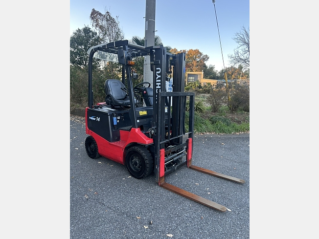 NICHIYU FB14PN-77B-300AF (Forklifts) at Saitama, Japan | Buy used Japanese  construction equipment, heavy equipment, trucks and farm  machineries:BIGLEMON | Item ID：121756