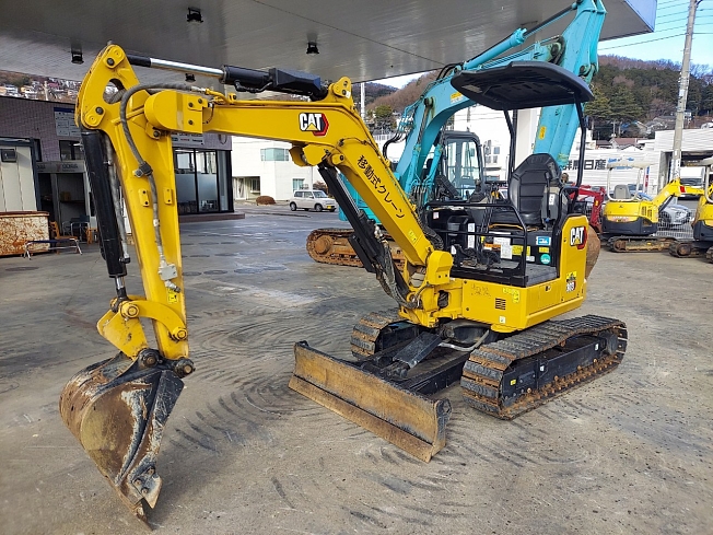 新キャタピラー三菱　CAT 303 CR ミニ油圧ショベル　美品 ミニカー CAT 303CR ミニ油圧ショベル 新キャタピラー三菱 - メルカリ