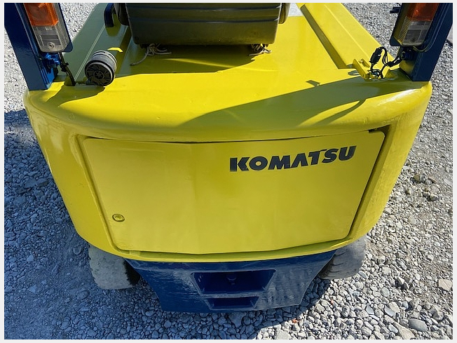 コマツ フォークリフト イエロー コマツ フォークリフト イエロー