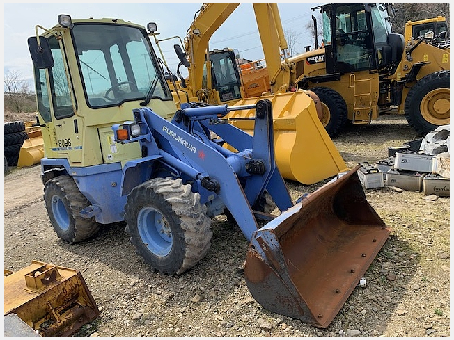 中古 タイヤショベル 古川 FL60 ホイールローダー ※難あり