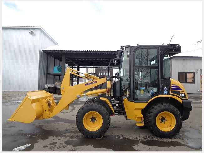 コマツ WA50-8 | 北海道のタイヤショベル(ホイールローダー
