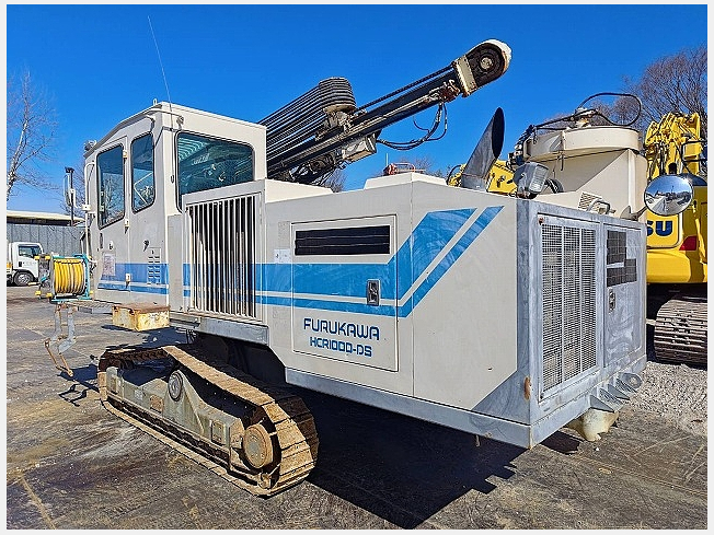 FURUKAWA 古河 FRD クローラードリル HCR1200 重機 建機 古河ロックドリル HCR1000-DS | 千葉県の基礎機械 | BIGLEMON