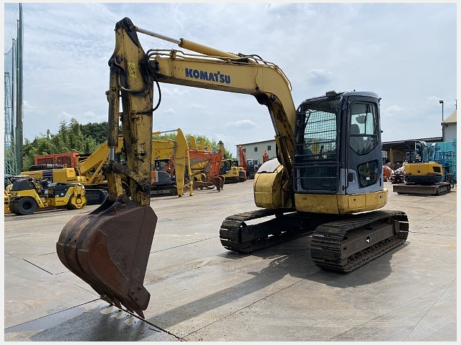 商談成立】コマツ油圧ショベルPC78US-6NO