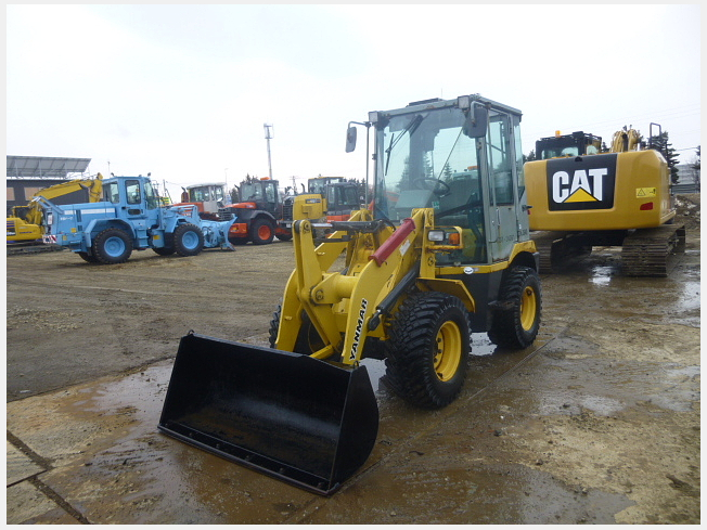 V-0053】ヤンマー V4-2 ローダー ホイールローダー タイヤショベル