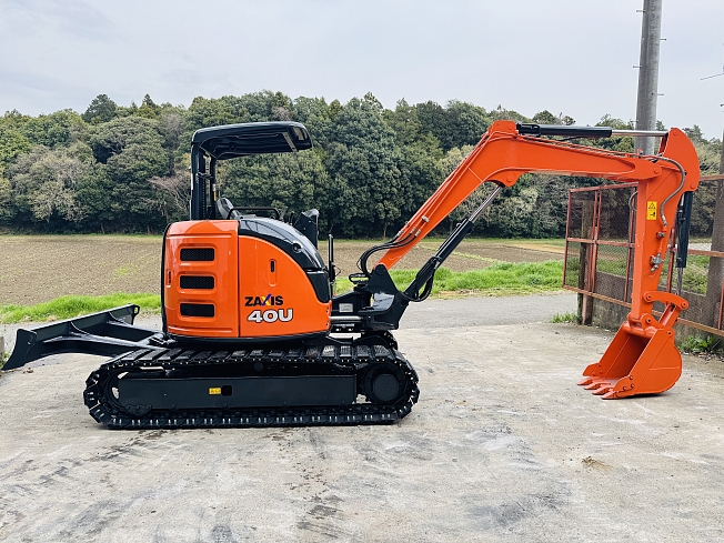 日立建機 ZX40U-5B | 大阪府のミニ油圧ショベル(ミニユンボ
