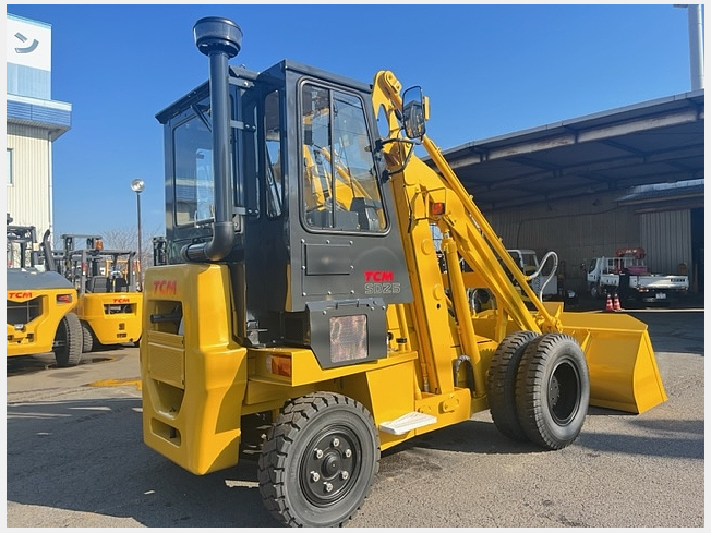 三菱ロジスネクスト SD25-3 | 岡山県のタイヤショベル(ホイール