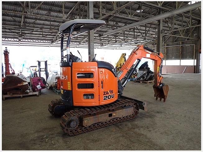 日立建機 ZX20U-5A | 岡山県のミニ油圧ショベル(ミニユンボ