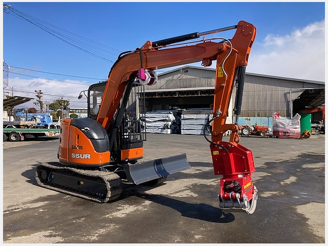 日立建機 ZX55UR-5B | 岡山県の林業機械 | BIGLEMON（ビッグレモン
