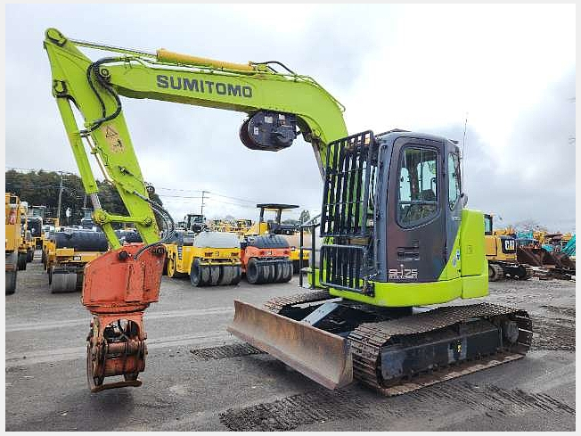 Amazon | 未使用 住友建機 SUMITOMO 林業機械 SH135X-7 255H