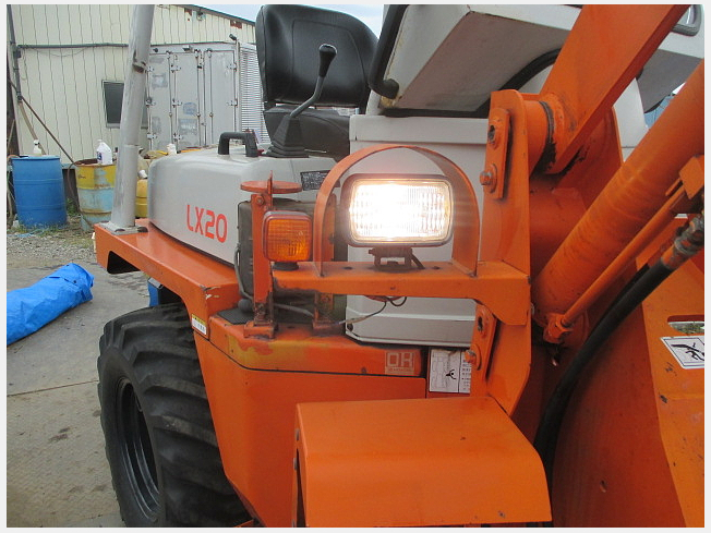 ホイルーローダー LX20 除雪 農機具 チェーン付