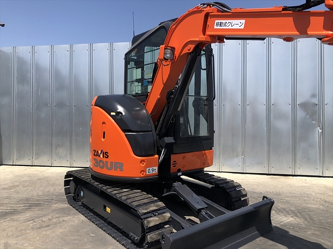 スーツ特別割引クーポン 日立建機 ZX30UR-5B | 兵庫県のミニ油圧ショベル(ミニユンボ アクセサリー
