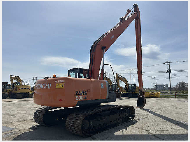 日立建機 ZX200LC-3 | 北海道の油圧ショベル(ユンボ) | BIGLEMON