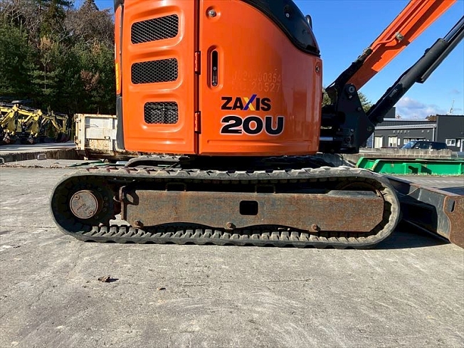 日立建機 ZX20U-5A | 福島県のミニ油圧ショベル(ミニユンボ