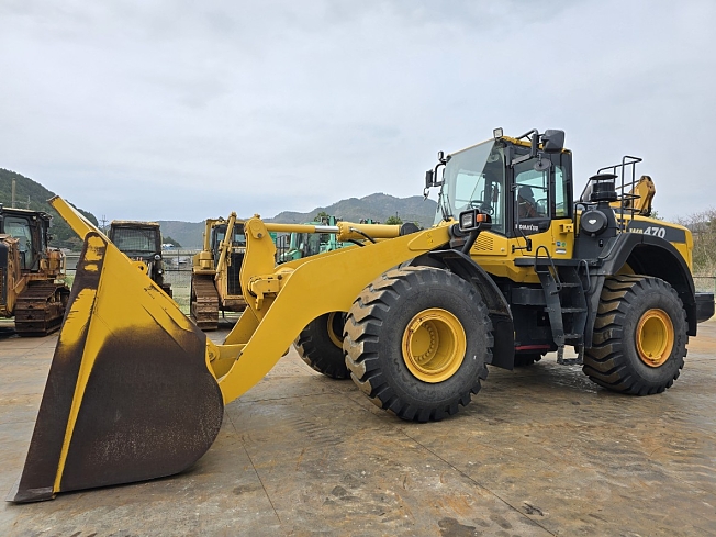 KOMATSU コマツ　 WA 470-8 ホイールローダー WA470-8｜商品情報｜コマツカスタマーサポート株式会社