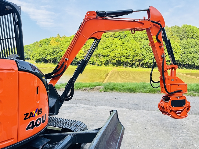 日立建機 ZX40U-5A | 千葉県のミニ油圧ショベル(ミニユンボ
