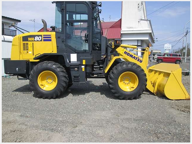 コマツ WA80-8 | 北海道のタイヤショベル(ホイールローダー