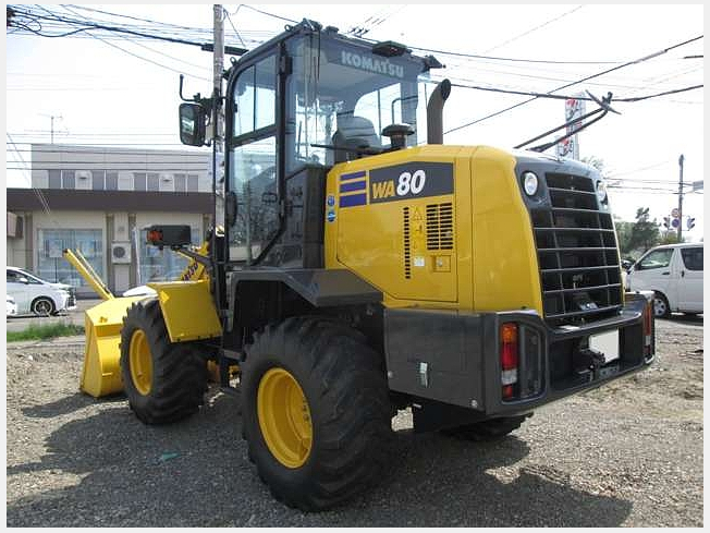 コマツ WA80-8 | 北海道のタイヤショベル(ホイールローダー