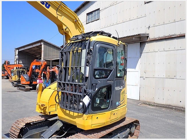 KOMATSU PC78US-10 (Forestry machinery) at Okayama, Japan